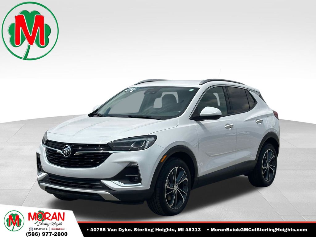 Summit White 2022 Buick Encore GX Essence FWD SUV / Crossover Front-Wheel Drive Continuously Variable Transmission