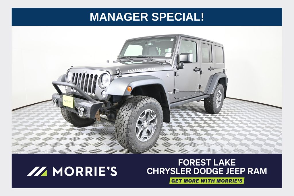 Rhino Clearcoat 2018 Jeep Wrangler SUV / Crossover Four-Wheel Drive 5-Speed Automatic