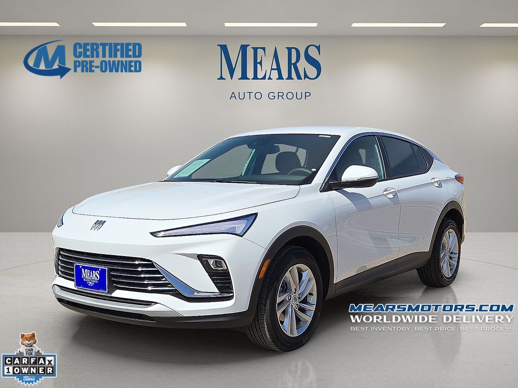 Summit White 2025 Buick Envista Preferred FWD SUV / Crossover Front-Wheel Drive 6-Speed Automatic