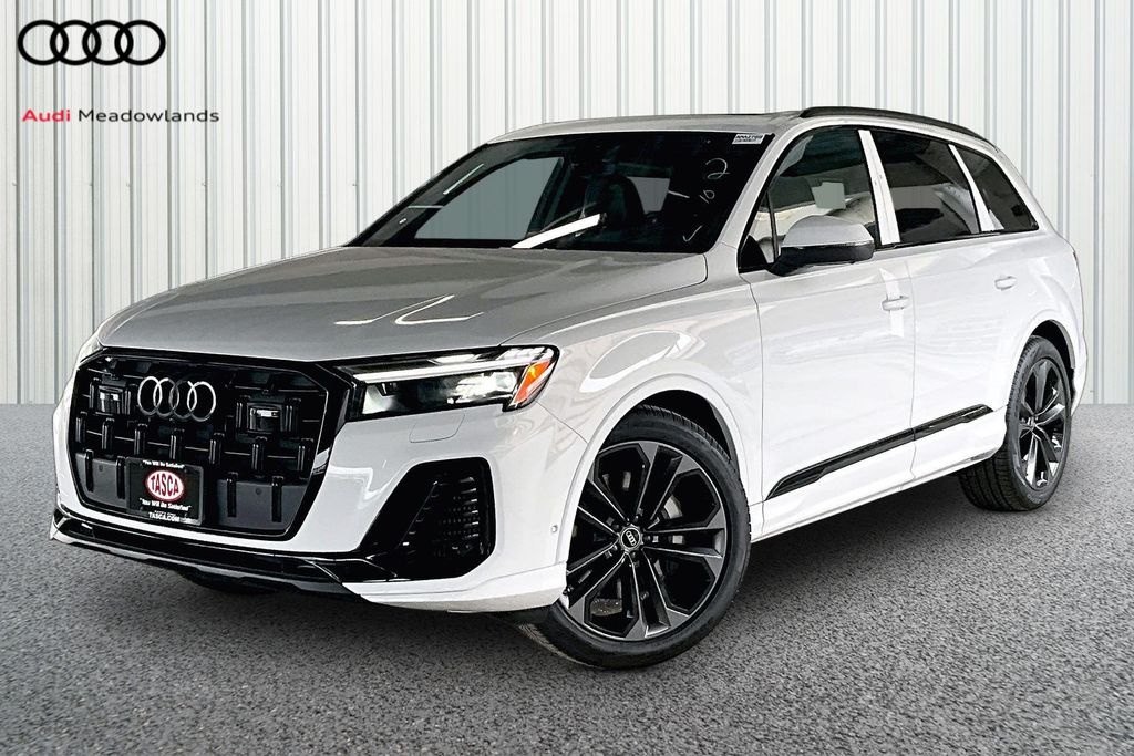 Glacier White Metallic 2026 Audi Q7 SUV / Crossover All-Wheel Drive 8-Speed Automatic