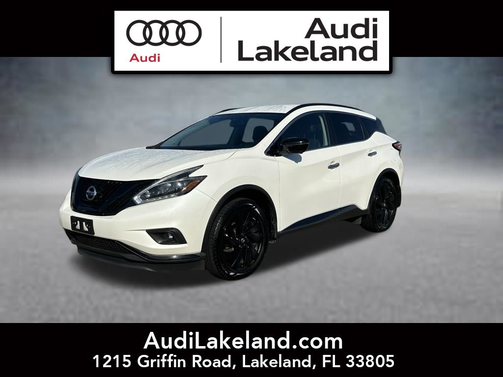 Pearl White 2018 Nissan Murano SUV / Crossover All-Wheel Drive Continuously Variable Transmission