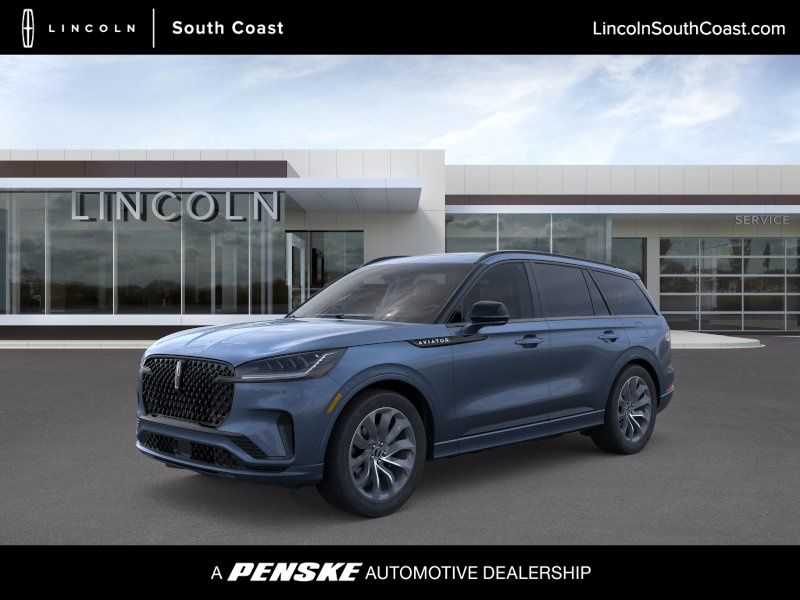 Whisper Blue Metallic Clearcoat 2026 Lincoln Aviator SUV / Crossover Rear-Wheel Drive Automatic