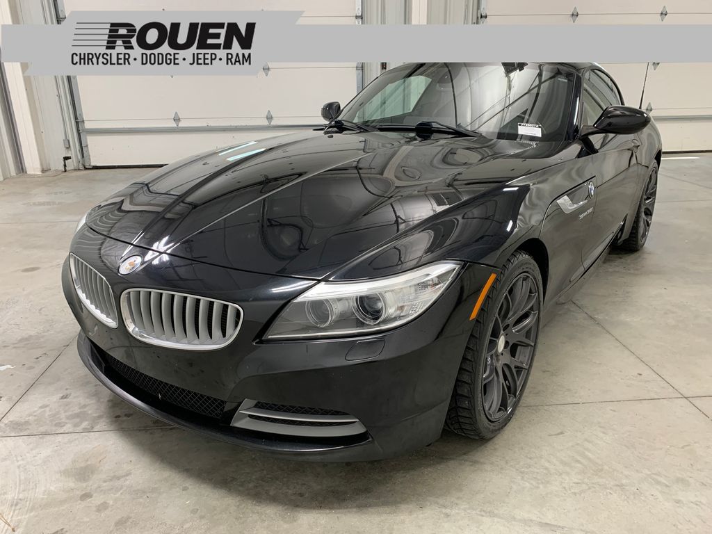 Black Sapphire Metallic 2014 BMW Z4 Convertible Rear-Wheel Drive 7-Speed Manual