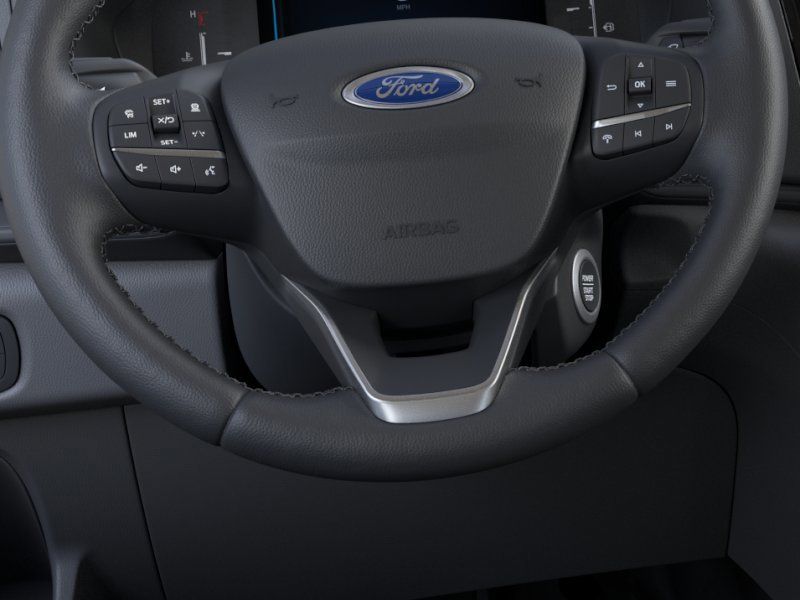 New 2026 Agate Black Metallic Ford Passenger Van XLT image 12