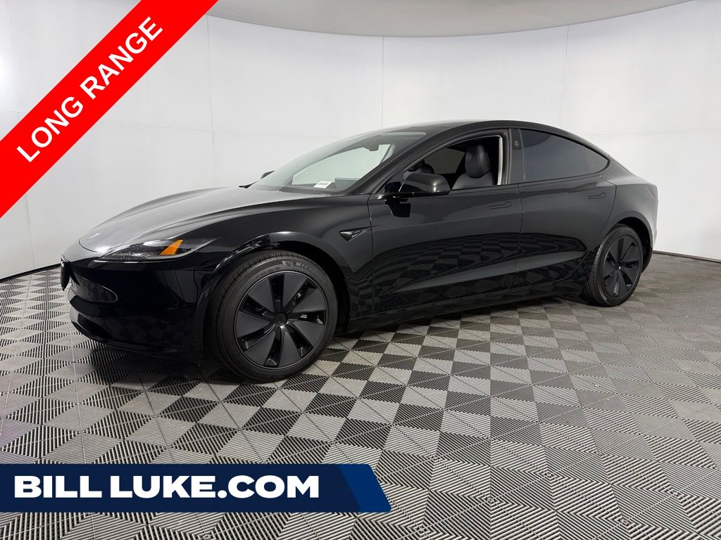 Diamond Black 2025 Tesla Model 3 Sedan Rear-Wheel Drive 1-Speed Automatic