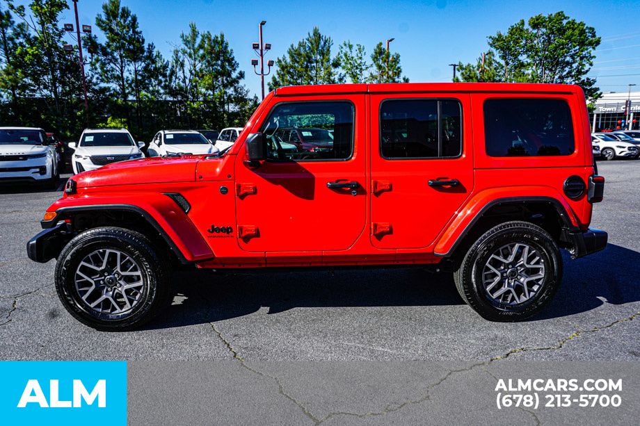 Used 2025 Red Jeep Sahara image 7