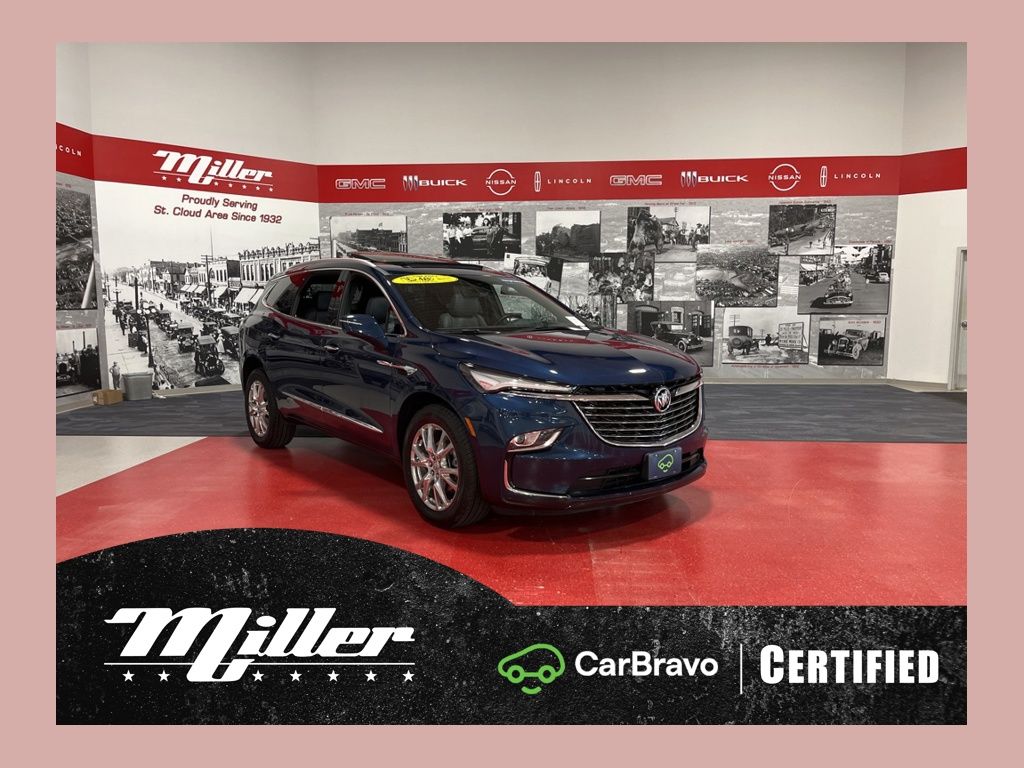 Emperor Blue Metallic 2023 Buick Enclave Premium AWD SUV / Crossover Four-Wheel Drive 9-Speed Automatic