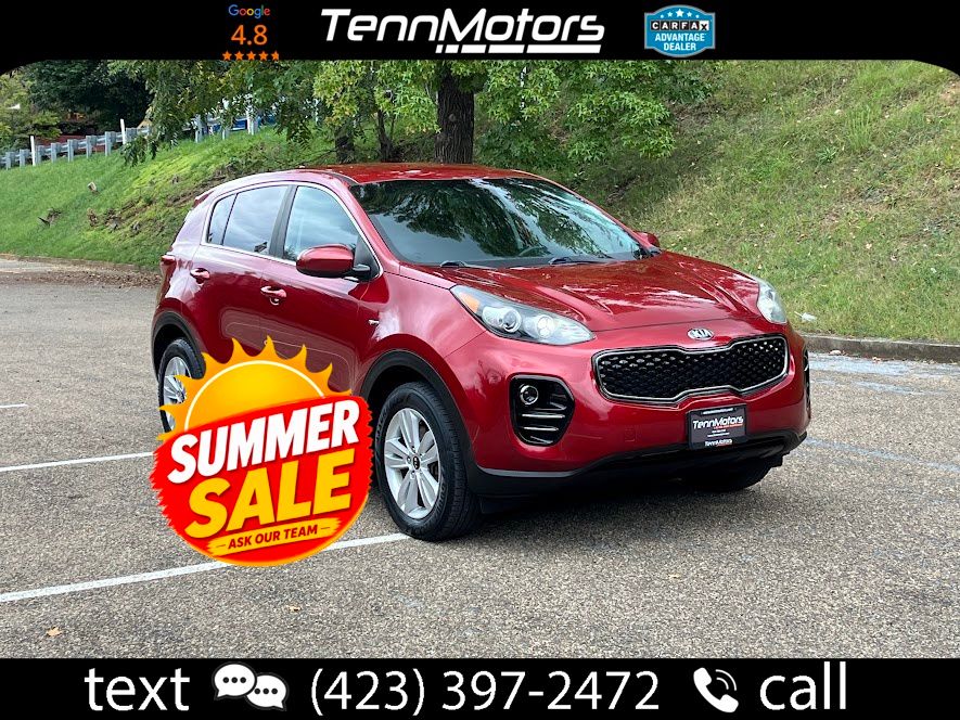 Hyper Red 2018 Kia Sportage SUV / Crossover All-Wheel Drive 6-Speed Automatic Overdrive