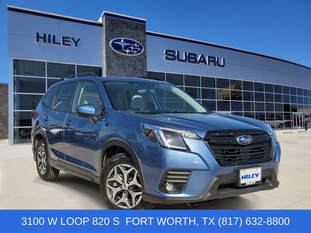 Horizon Blue Pearl 2024 Subaru Forester SUV / Crossover All-Wheel Drive Continuously Variable Transmission