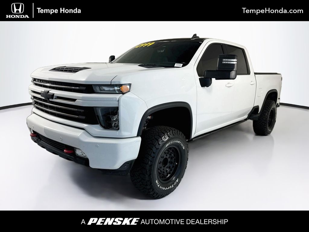 Summit White 2020 Chevrolet Silverado 2500HD Pickup Truck Four-Wheel Drive Automatic
