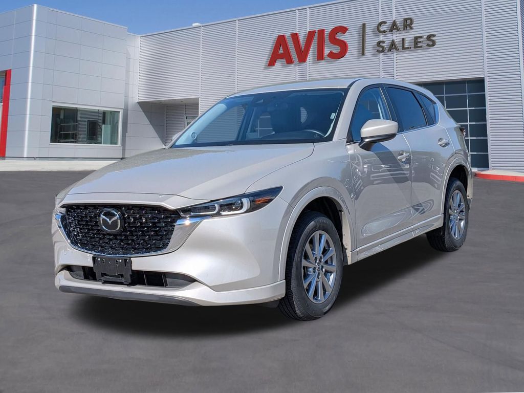 Gray (Platinum Quartz Metallic) 2025 Mazda CX-5 2.5 S Select AWD SUV / Crossover All-Wheel Drive 6-Speed Automatic
