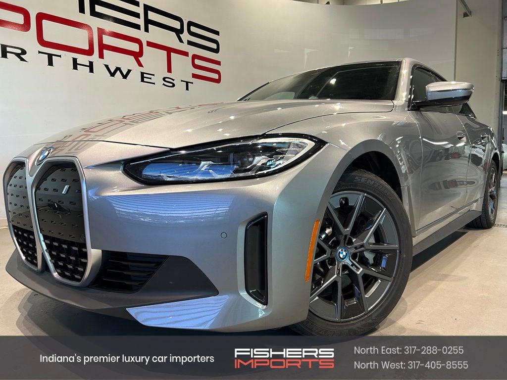 Skyscraper Gray Metallic 2023 BMW i4 eDrive35 Gran Coupe RWD Sedan Rear-Wheel Drive Automatic