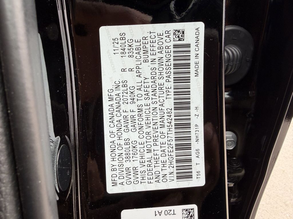 new 2026 Honda Civic car, priced at $26,730