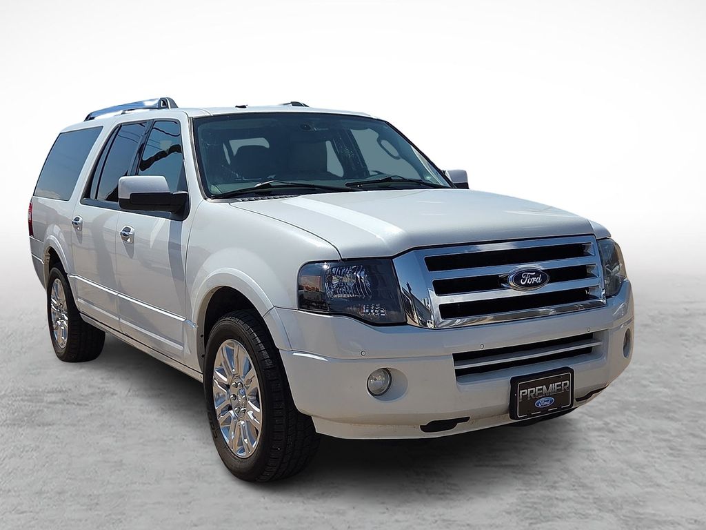 White Platinum Metallic Tri-Coat 2013 Ford Expedition SUV / Crossover 4X2 6-Speed Automatic