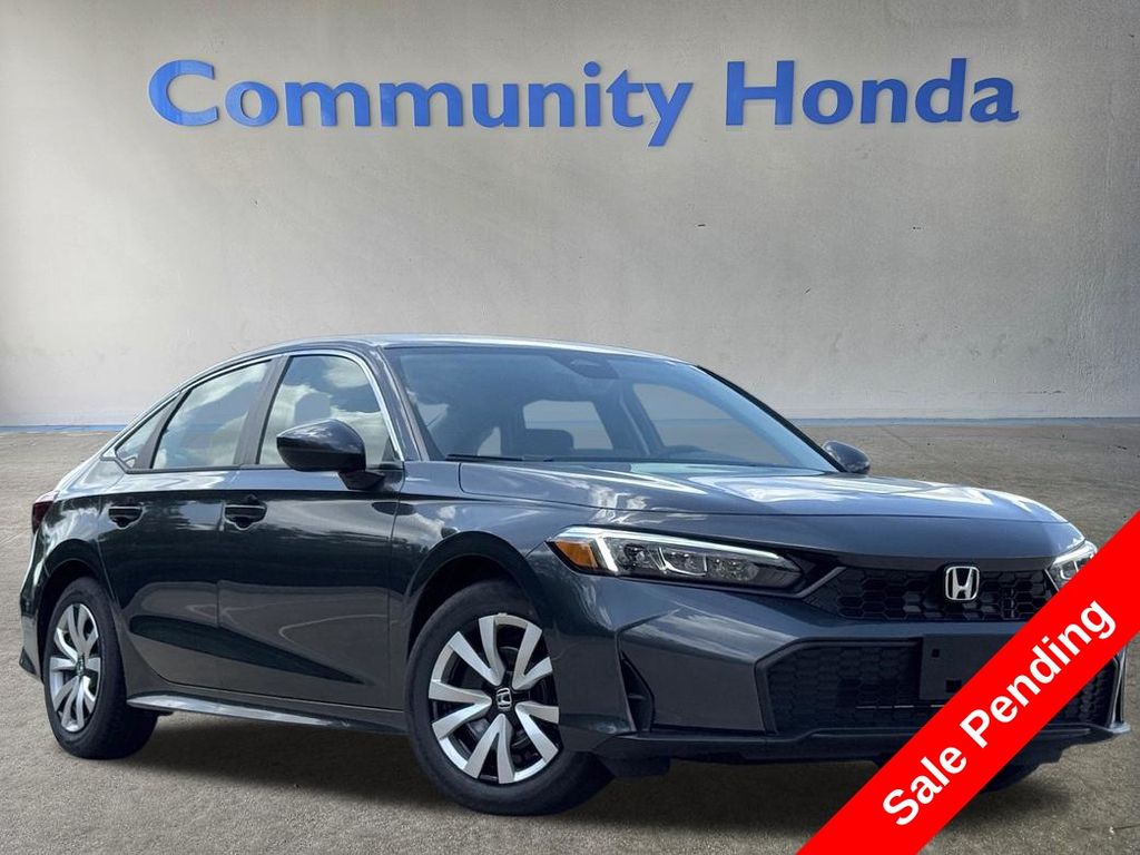 2026 Honda Civic LX Gray at Community Honda