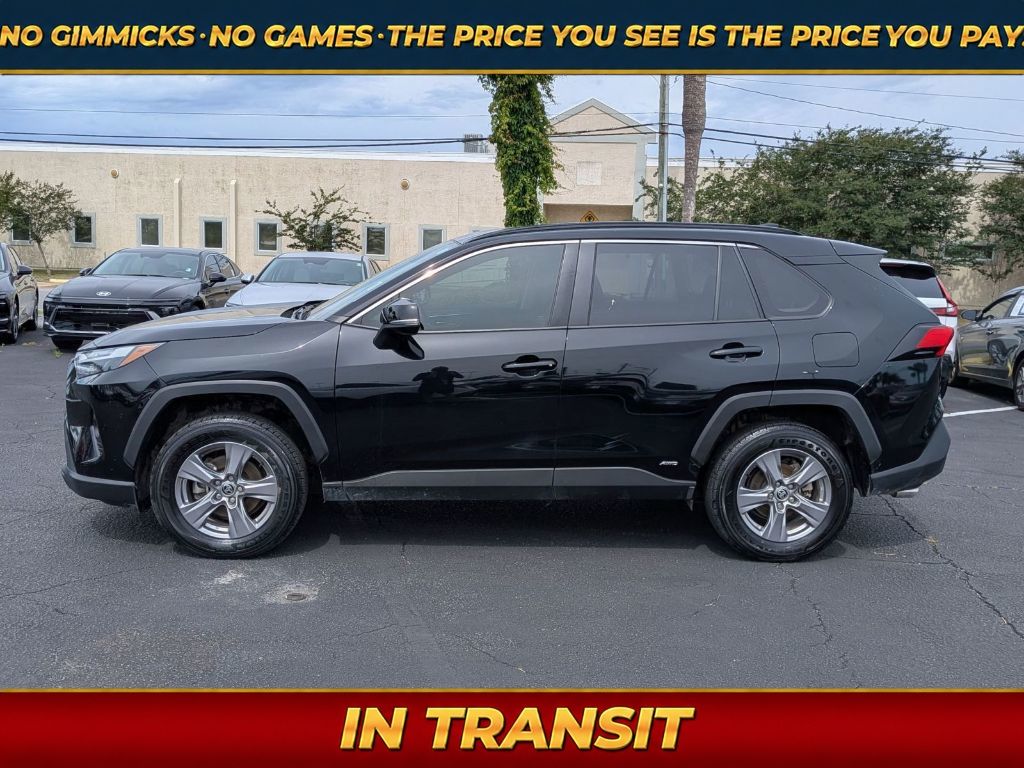 Midnight Black Metallic 2024 Toyota RAV4 Hybrid SUV / Crossover All-Wheel Drive Continuously Variable Transmission