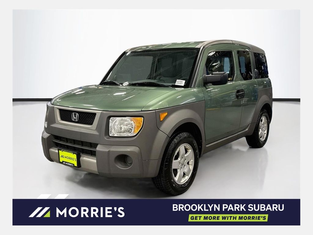 Galapagos Green Metallic 2004 Honda Element SUV / Crossover All-Wheel Drive 5-Speed Manual Overdrive
