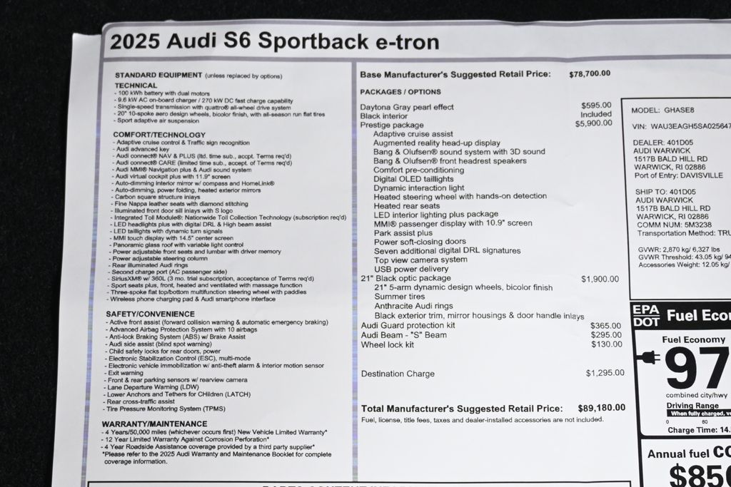 Thumbnail: 2025 Audi S6 - 32