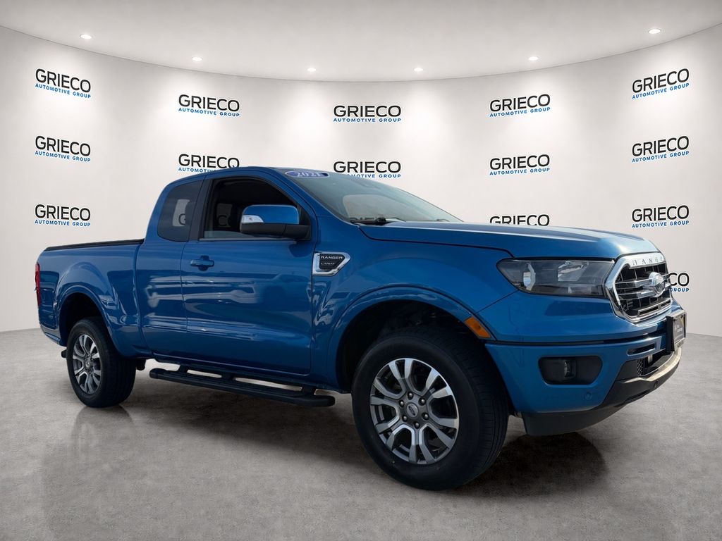 Blue Metallic 2021 Ford Ranger Pickup Truck 4X2 Automatic
