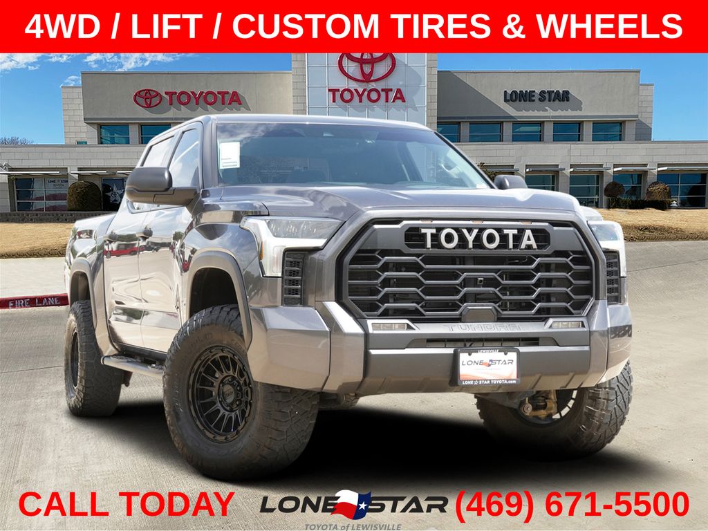 Magnetic Gray Metallic 2024 Toyota Tundra Pickup Truck Four-Wheel Drive Automatic