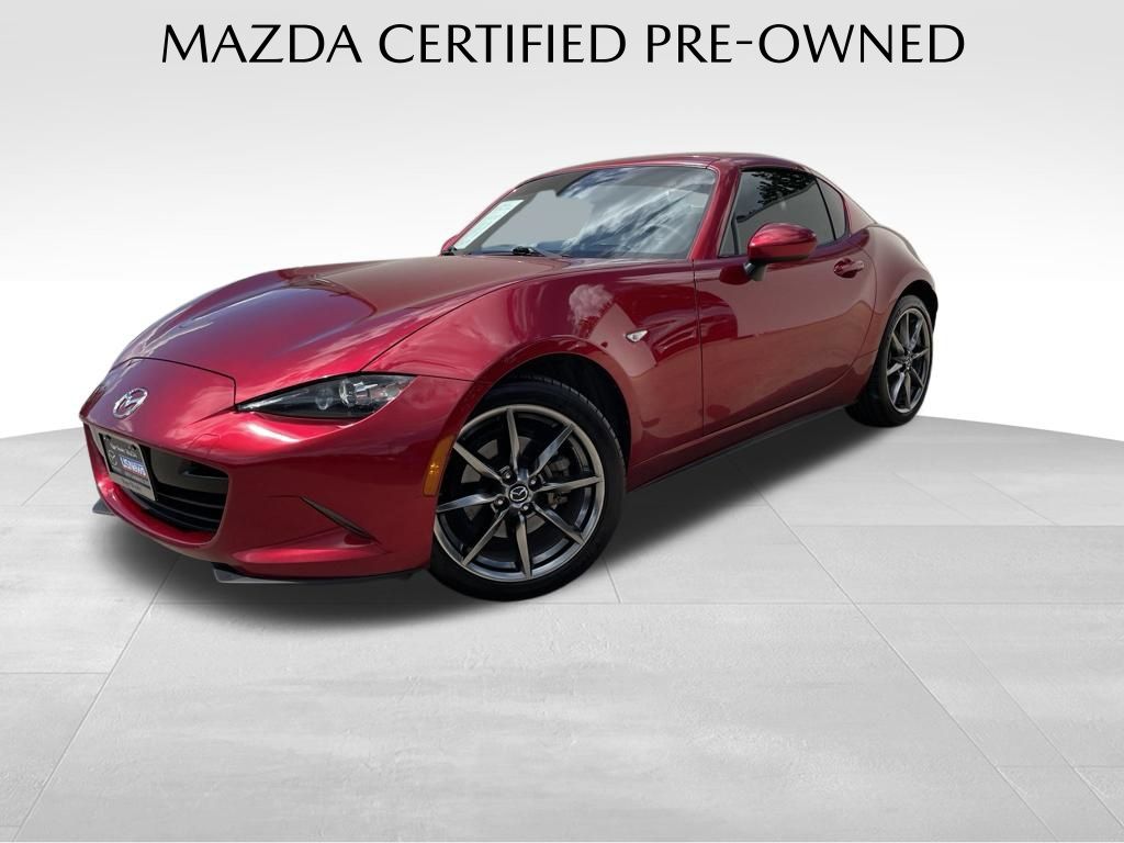 Soul Red Crystal Metallic 2021 Mazda MX-5 Miata RF Grand Touring RWD Convertible Rear-Wheel Drive 6-Speed Automatic
