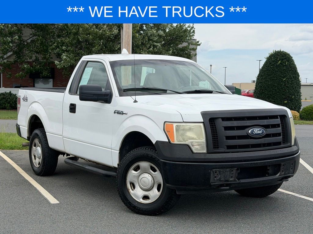 White Sand Clearcoat Tri-Coat 2009 Ford F-150 Pickup Truck Four-Wheel Drive 4-Speed Automatic Overdrive
