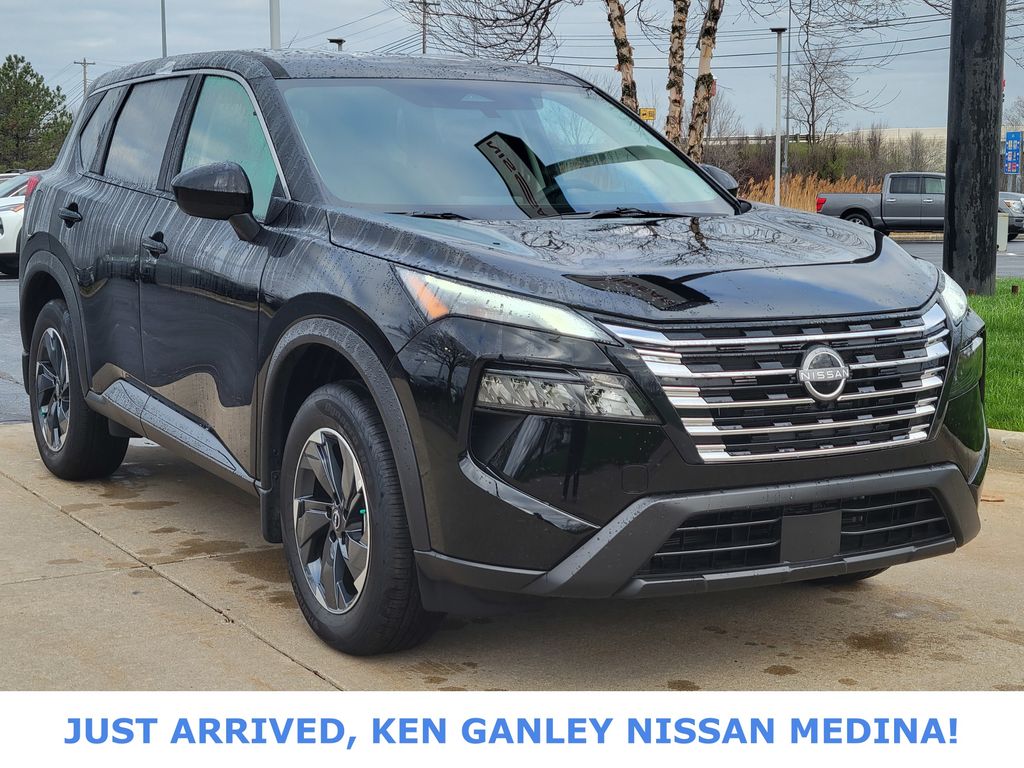 Super Black 2026 Nissan Rogue SV AWD SUV / Crossover All-Wheel Drive Continuously Variable Transmission