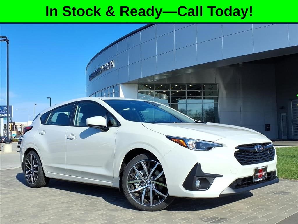 Crystal White Pearl 2026 Subaru Impreza Sport AWD Wagon All-Wheel Drive Continuously Variable Transmission