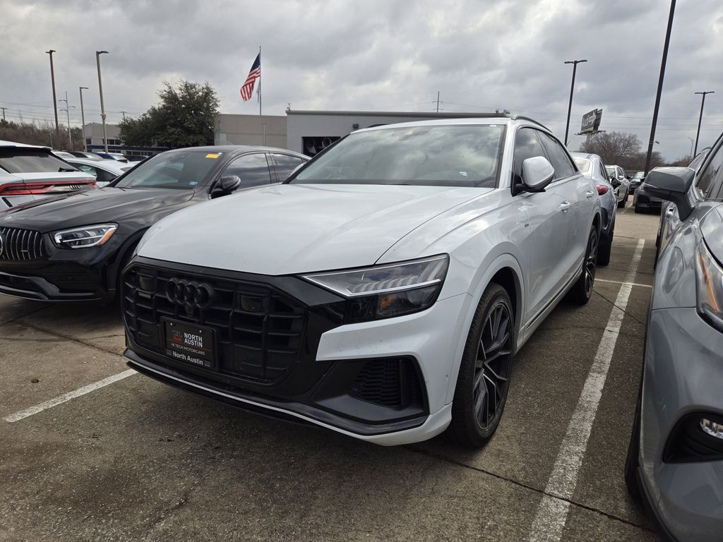 used 2023 Audi Q8 car, priced at $48,591