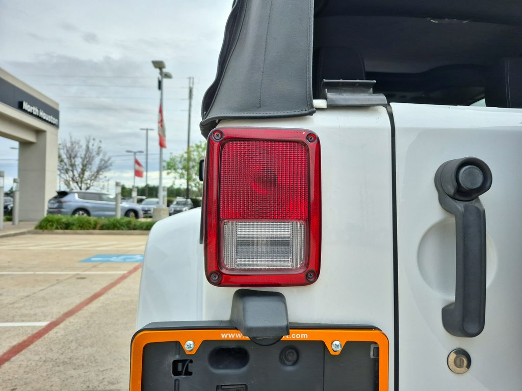 2018 Jeep Wrangler JK Unlimited Sahara White at Gullo Toyota