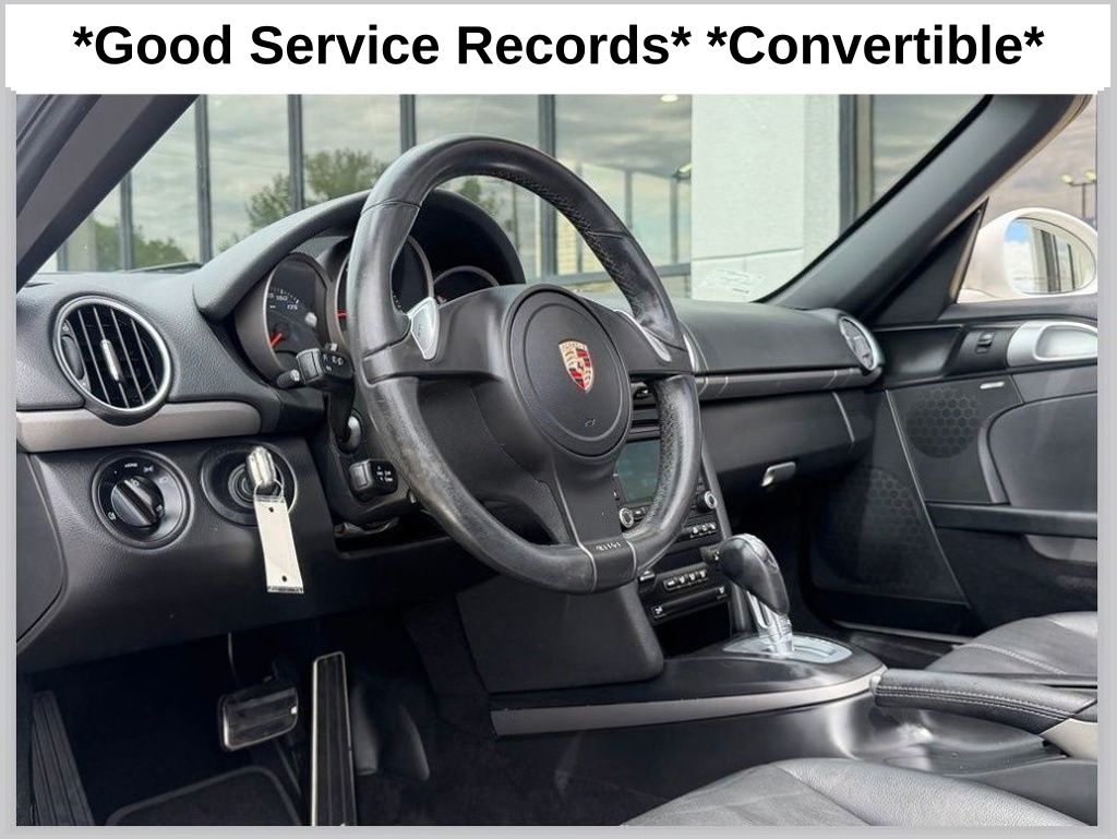 White 2011 Porsche Boxster Convertible Rear-Wheel Drive 7-Speed Automatic