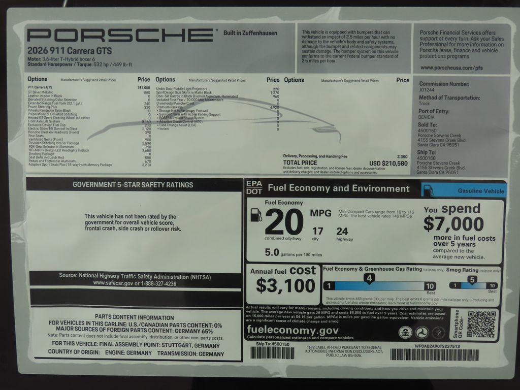 Thumbnail: 2026 Porsche 911 - 15