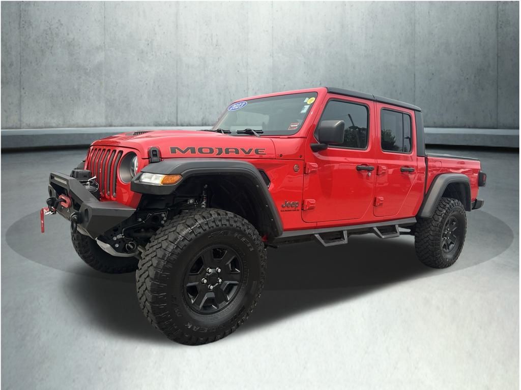 Firecracker Red Clearcoat 2023 Jeep Gladiator Pickup Truck Four-Wheel Drive 8-Speed Automatic
