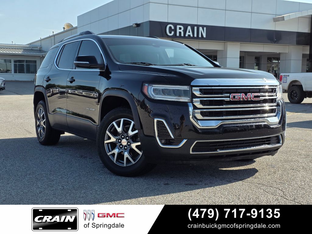 Black (Ebony Twilight Metallic) 2023 GMC Acadia SUV / Crossover Four-Wheel Drive 9-Speed Automatic