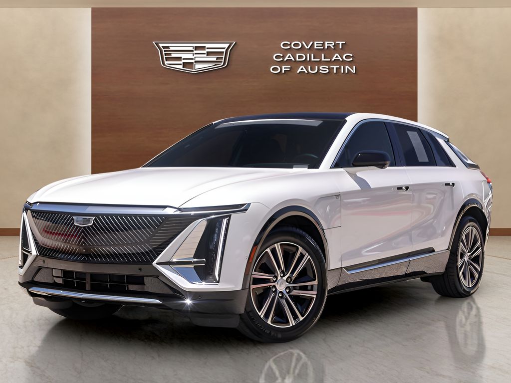 Crystal White 2024 Cadillac LYRIQ SUV / Crossover All-Wheel Drive 1-Speed Automatic