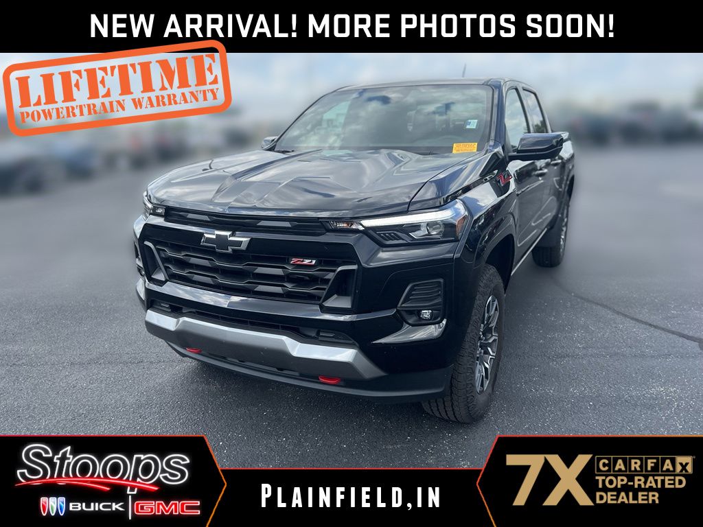 Black 2026 Chevrolet Colorado Pickup Truck Four-Wheel Drive 8-Speed Automatic