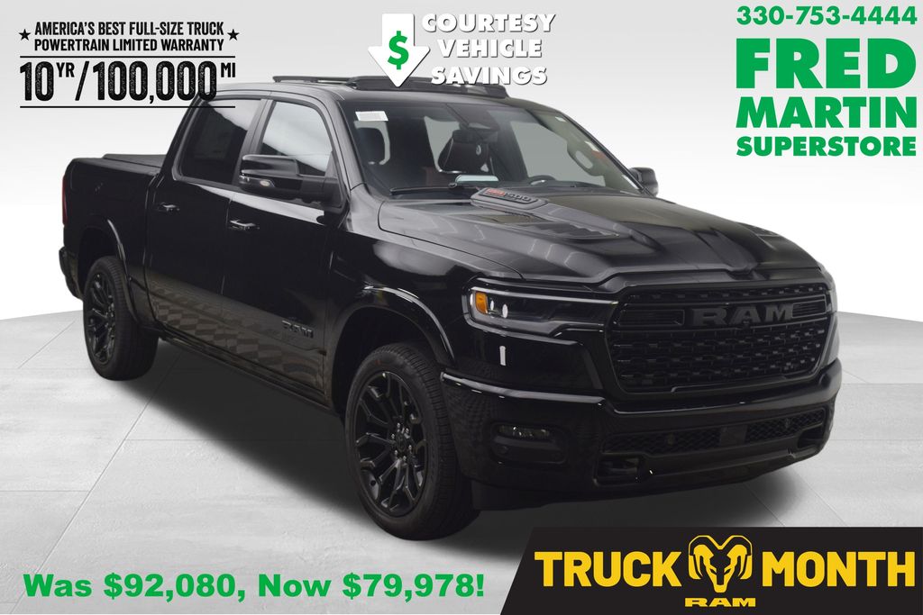 2026 RAM 1500 Limited Crew Cab 4WD