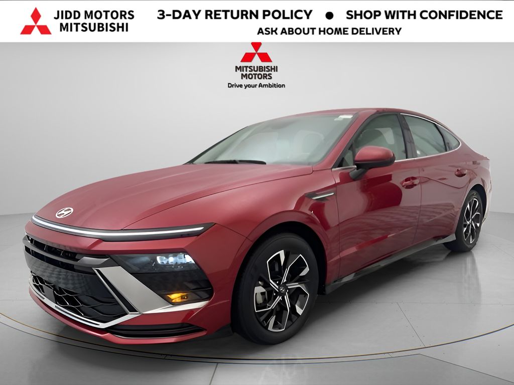 Ultimate red 2025 Hyundai Sonata SEL FWD Sedan Front-Wheel Drive 8-Speed Automatic