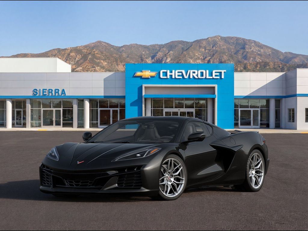 Black 2026 Chevrolet Corvette Coupe Rear-Wheel Drive 8-Speed Dual Clutch