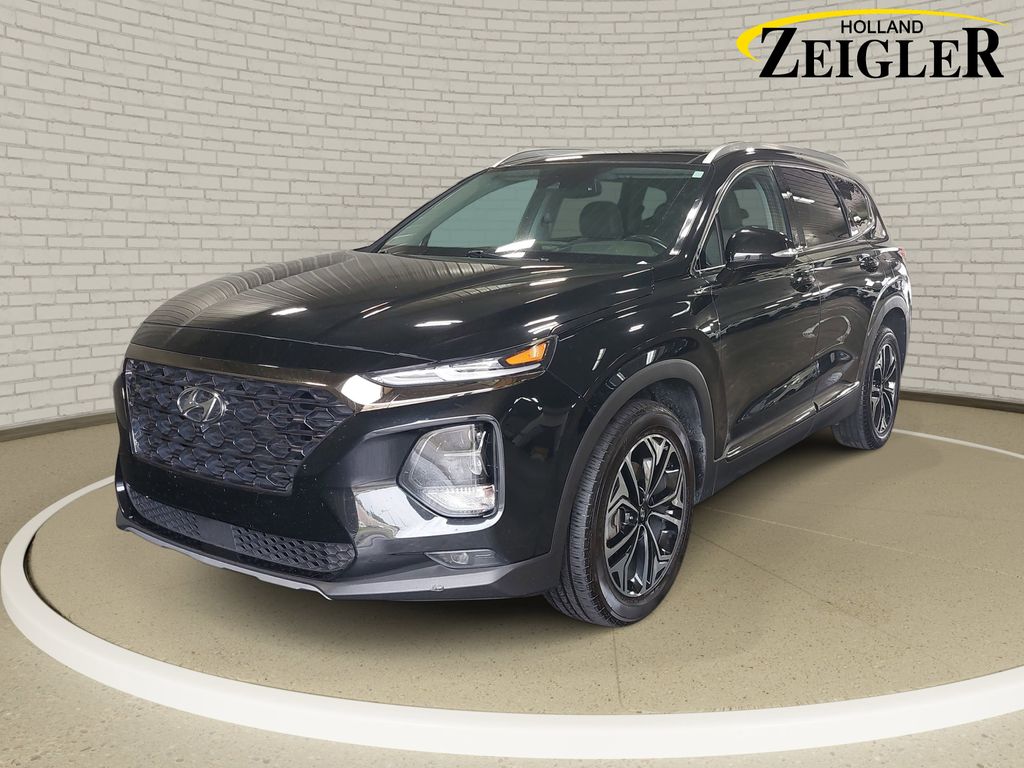 Twilight Black 2019 Hyundai Santa Fe 2.0T Ultimate AWD SUV / Crossover All-Wheel Drive 8-Speed Automatic
