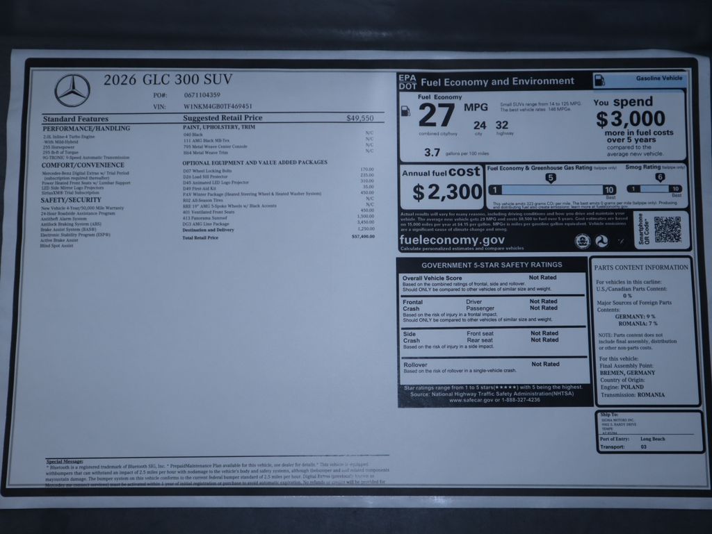 Thumbnail: 2026 Mercedes-Benz GLC - 9