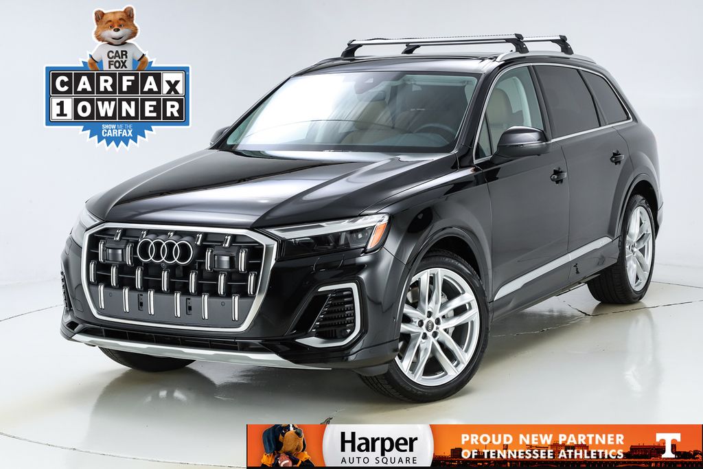 Mythos Black Metallic 2025 Audi Q7 quattro Premium Plus 55 TFSI SUV / Crossover All-Wheel Drive 8-Speed Automatic
