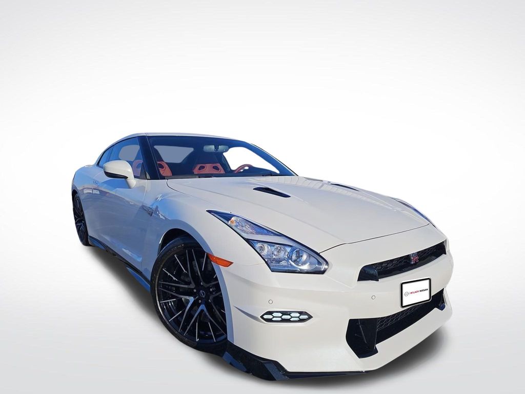 Pearl White 2024 Nissan GT-R Coupe All-Wheel Drive 6-Speed Automatic