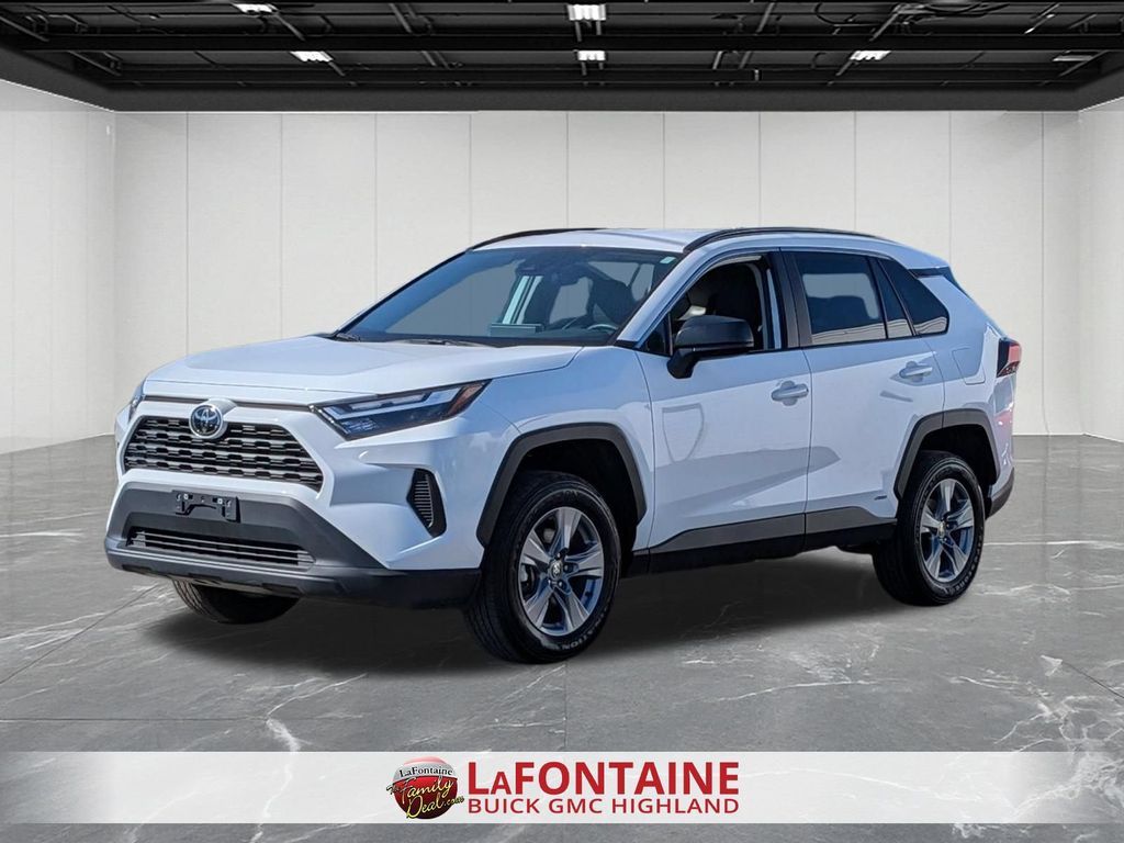 Ice 2025 Toyota RAV4 Hybrid SUV / Crossover All-Wheel Drive Continuously Variable Transmission