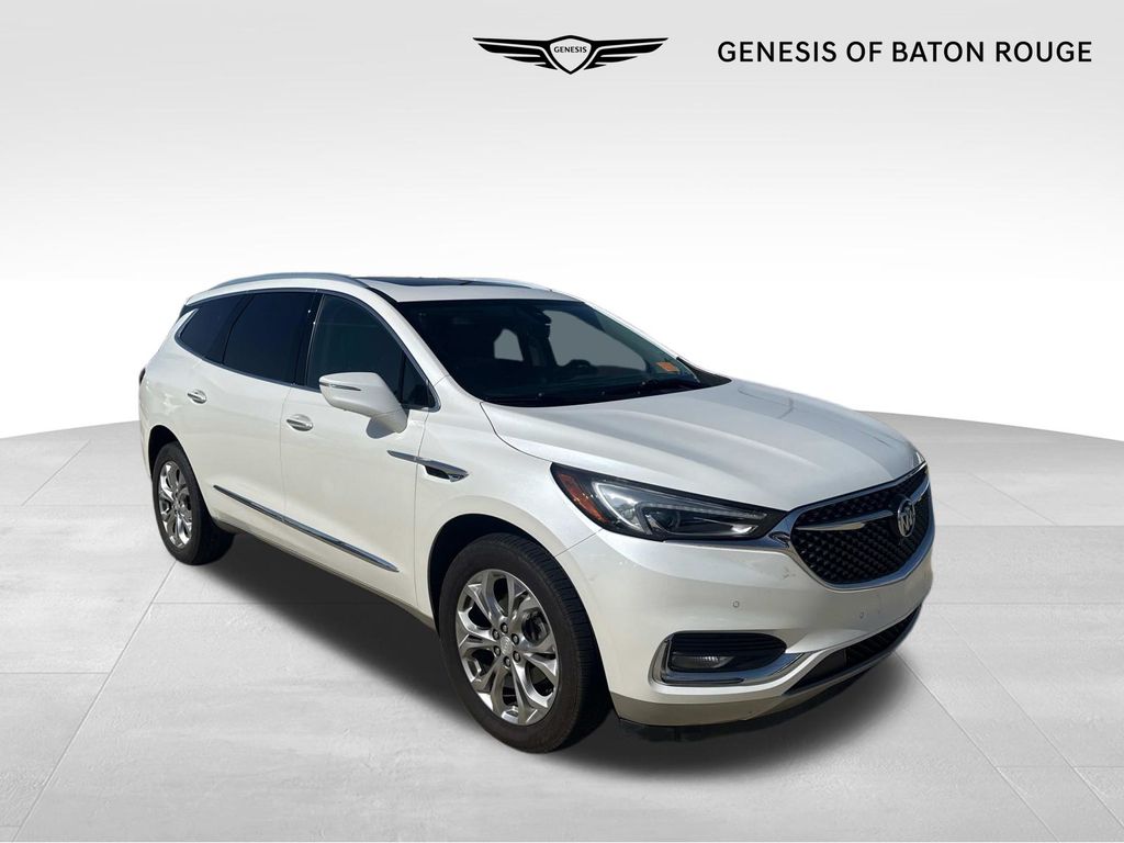 White Frost Tricoat 2018 Buick Enclave SUV / Crossover Front-Wheel Drive 9-Speed Automatic