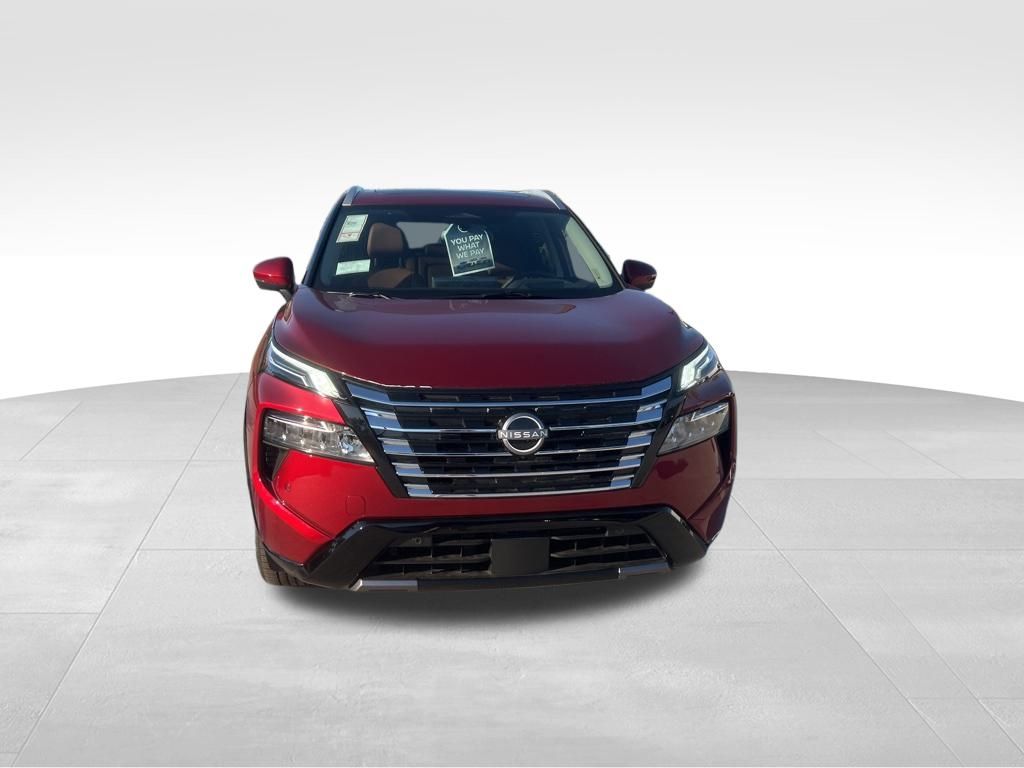 2025 Scarlet Ember Tintcoat Nissan Rogue Platinum FWD SUV