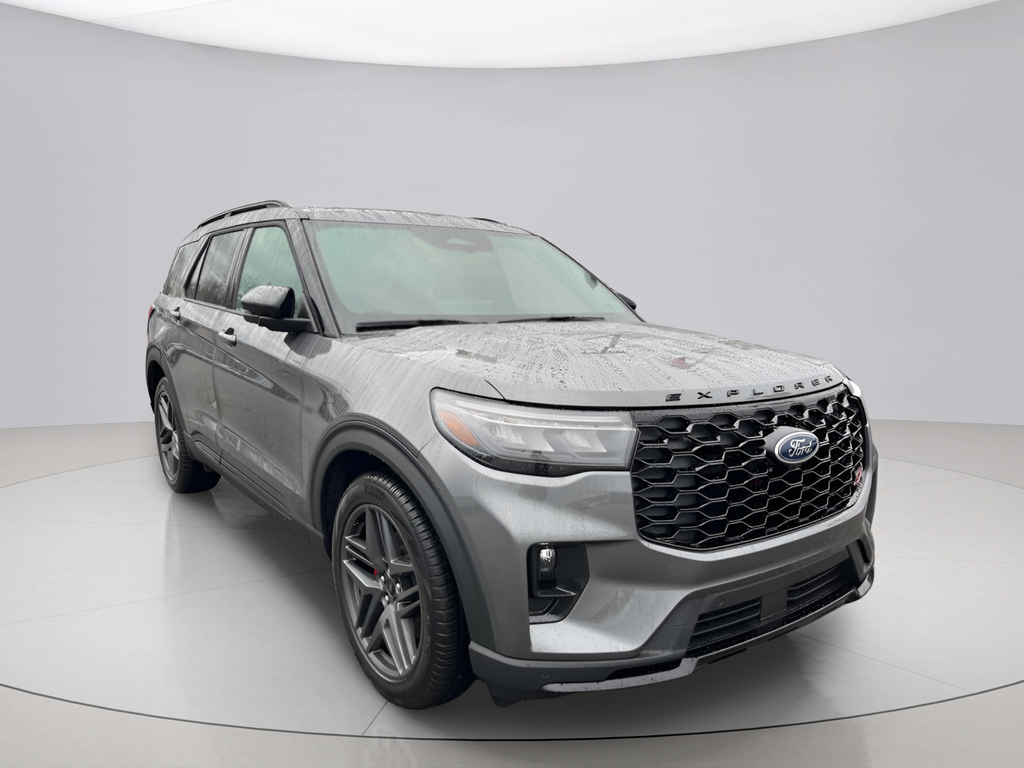 Carbonized Gray Metallic 2026 Ford Explorer SUV / Crossover All-Wheel Drive Automatic