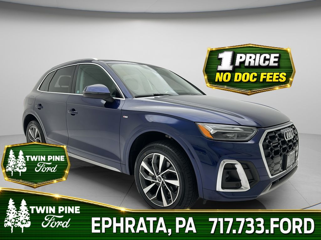 Navarra Blue Metallic 2023 Audi Q5 SUV / Crossover All-Wheel Drive 7-Speed Automatic