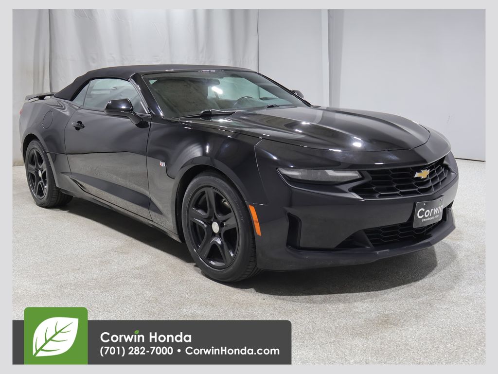 Black 2023 Chevrolet Camaro Convertible Rear-Wheel Drive Automatic