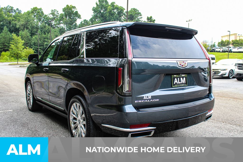 Used 2021 Gray Cadillac Premium Luxury image 4